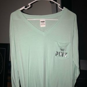 PINK long sleeved tee